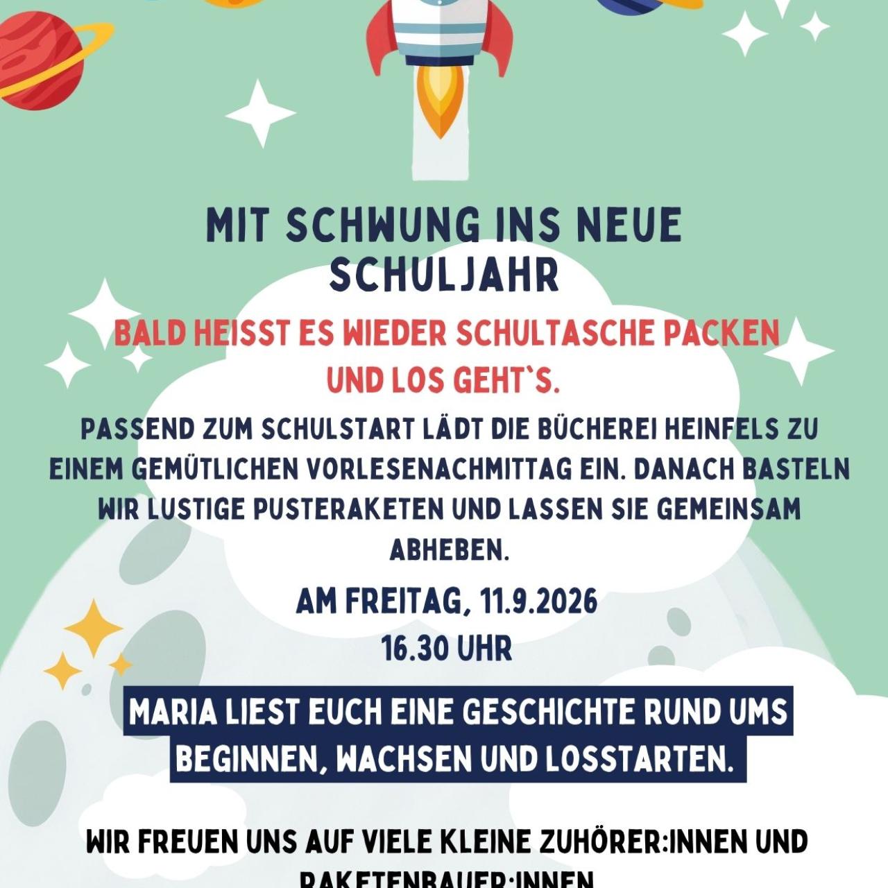 Mit Schwung ins neue Schuljahr